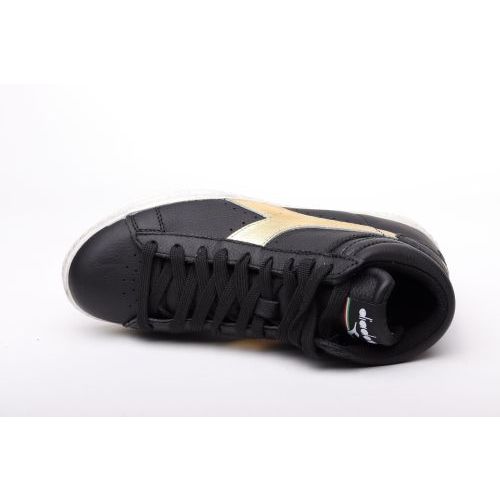 Diadora Sneaker Zwart dames (501.179494 Game L High Waxed Metal - 501.179494 Game L High Waxed M) - Rigi