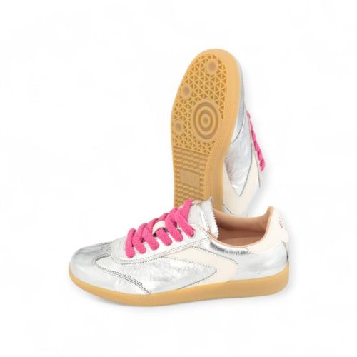 0-105 ZeroCentCinq Sneaker Zilver dames (Nova Silver E5NOVAMDSILVERA - Nova Silver E5NOVAMDSILVERA) - Rigi