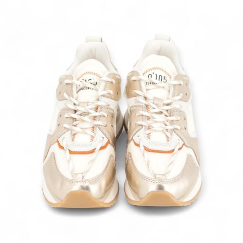 0-105 ZeroCentCinq Sneaker Goud dames (Trek Up Gold E5TREKGOLDA - Trek Up Gold E5TREKGOLDA) - Rigi