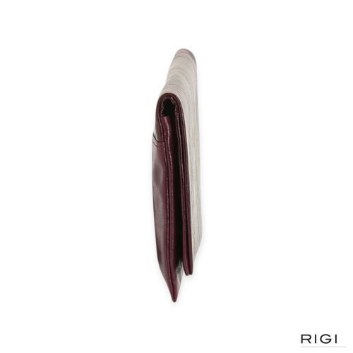 Abro Athene clutch in bordeaux leer voor dames. 