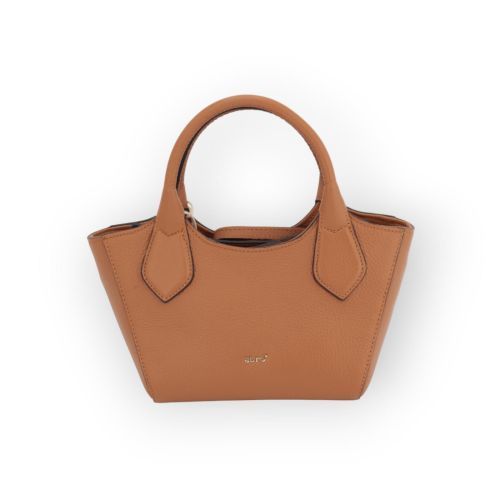 Abro Hand- en schoudertas Cognac