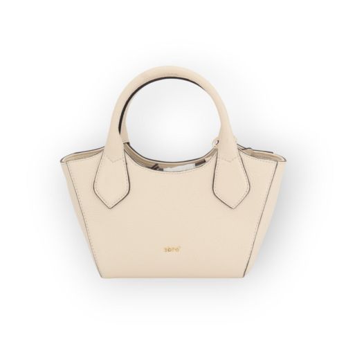 Abro Hand- en schoudertas Beige