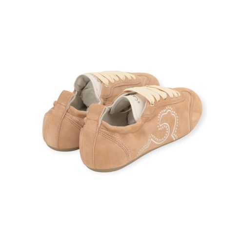 Acanto Girona sneaker in beige suède voor dames. 