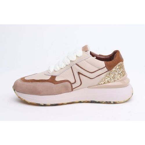 Accademia 72 Sneaker Beige dames (AC-051 - AC-051) - Rigi