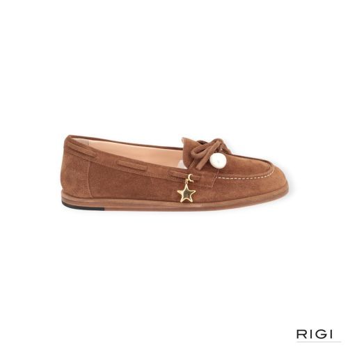 AGL Mocassins - Loafers Cognac