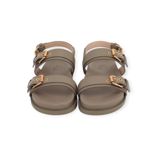 AGL Cristina dames sandaal in groen leer. AGL Cristina dames sandaal in groen leer.