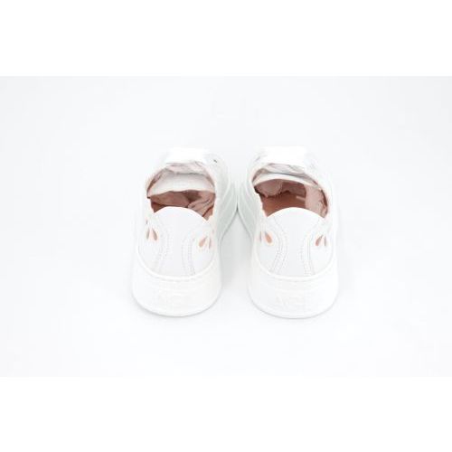 AGL Sneaker Wit dames (Giuly Embroidery D946009PGKA076A634 - Giuly Embroidery D946009PGKA07) - Rigi
