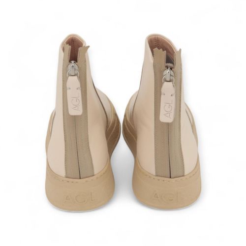 AGL Enkellaars - Boots Beige dames (Giuly - Giuly) - Rigi