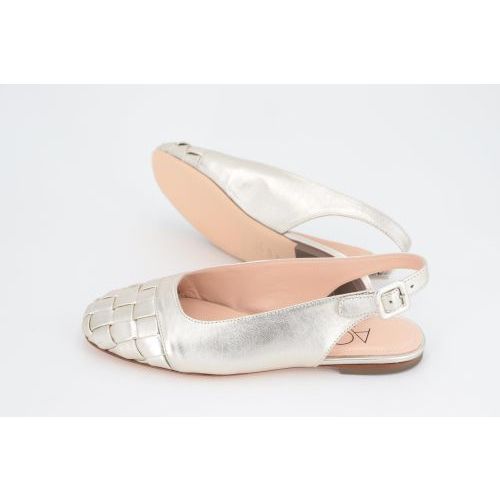 AGL Ballerina Goud dames (Mara Sling Wave D834085PCFOILE0244 - Mara Sling Wave D834085PCFOILE) - Rigi