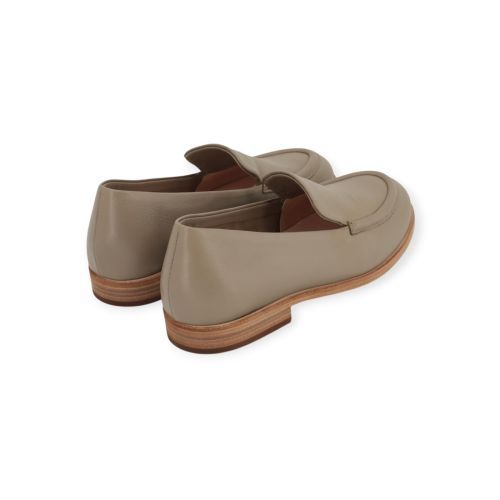 AGL New College Moc, mocassin in groen zacht leer voor dames. 