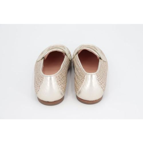 AGL Mocassins - Loafers Goud dames (Sheryl Raffia D834054PCK7761G473 - Sheryl Raffia D834054PCK7761G4) - Rigi