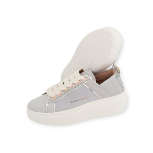 Alexander Smith Wembley High dames sneaker in het licht grijs suede. Alexander Smith Wembley High dames sneaker in het licht grijs suede.