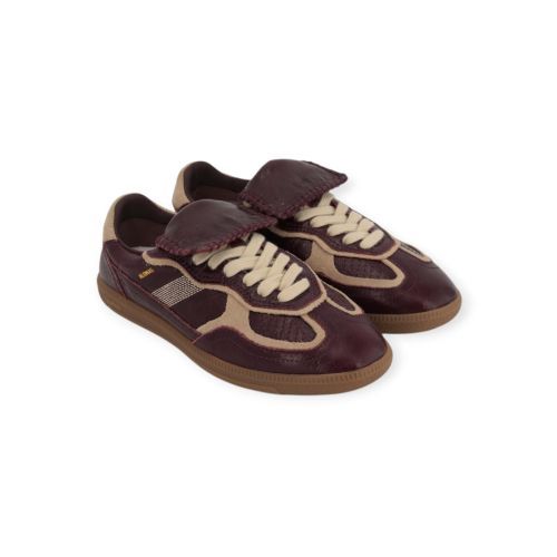 Aholas TB 490 Club dames sneaker in bordeaux (burgundy) leer.