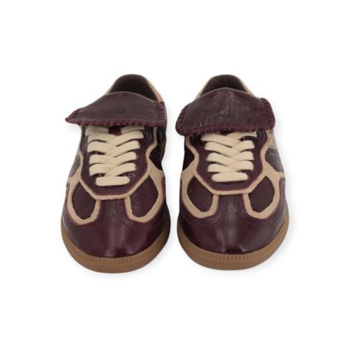 Aholas TB 490 Club dames sneaker in bordeaux (burgundy) leer.