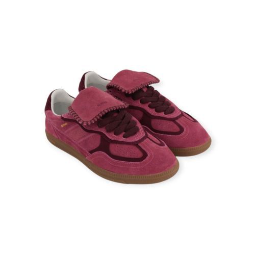 Aholas TB 490 Club dames sneaker in roze suede leer.