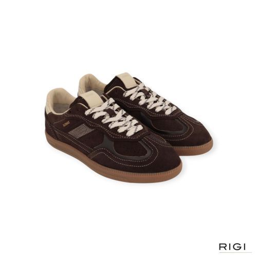 Alohas Tb.490 Rife S100471-52 sneaker in bruin suède voor dames. 
