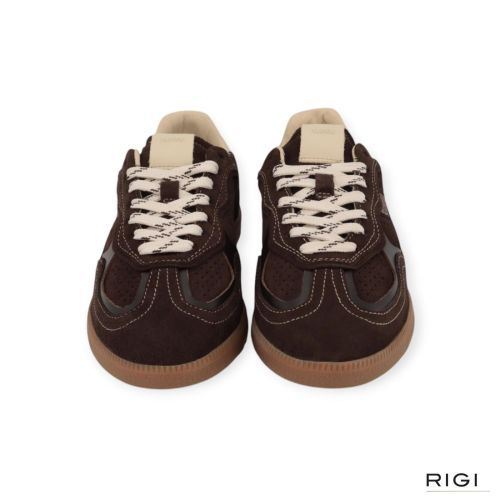 Alohas Tb.490 Rife S100471-52 sneaker in bruin suède voor dames. 