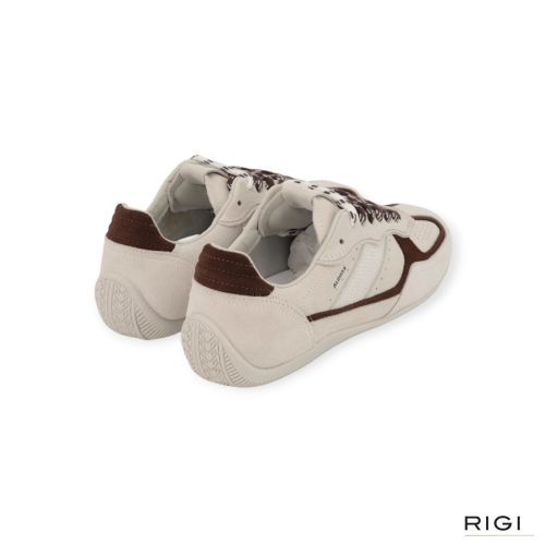 Alohas Tb.91 S101114-02 sneaker in beige suède voor dames. Alohas Tb.91 S101114-02 sneaker in beige suède voor dames.