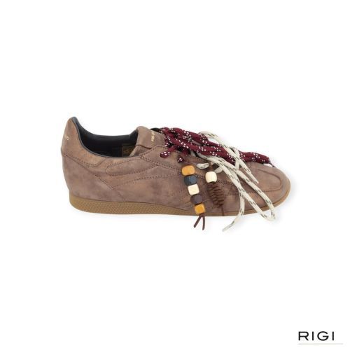 Ama Brand Sneaker Licht Bruin