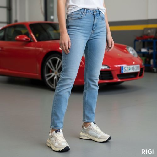 Ama Brand Moon sneaker voor dames in wit. Ama Brand Moon sneaker voor dames in wit.