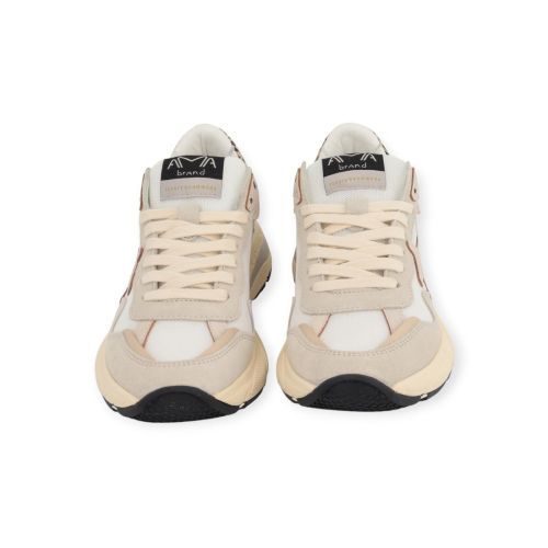Ama Brand Moon sneaker voor dames in wit. Ama Brand Moon sneaker voor dames in wit.