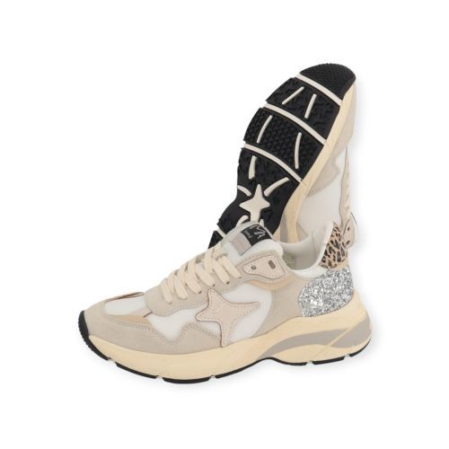 Ama Brand Moon sneaker voor dames in wit. Ama Brand Moon sneaker voor dames in wit.