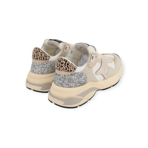Ama Brand Moon sneaker voor dames in wit. Ama Brand Moon sneaker voor dames in wit.