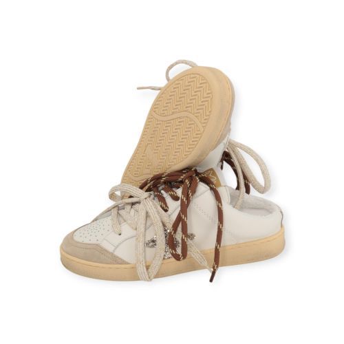 Ama Brand Sabot sneaker voor dames in wit leer. Ama Brand Sabot sneaker voor dames in wit leer.