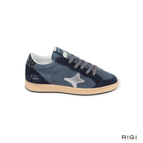 Ama Brand Sneaker Blauw