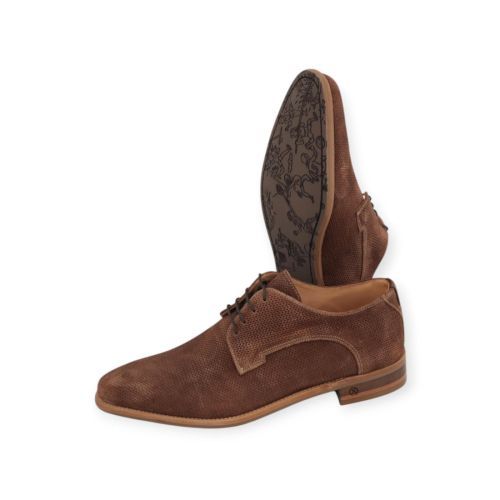 Ambiorix Jurassic veterschoen in bruin suède leer. 