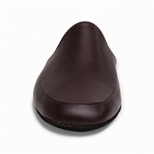 Ambiorix heren pantoffel bruin leer