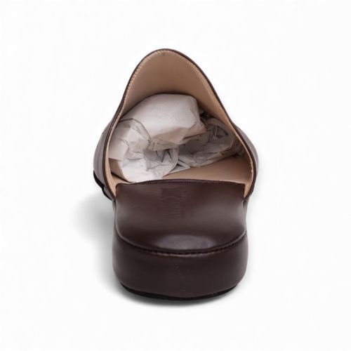 Ambiorix heren pantoffel bruin leer