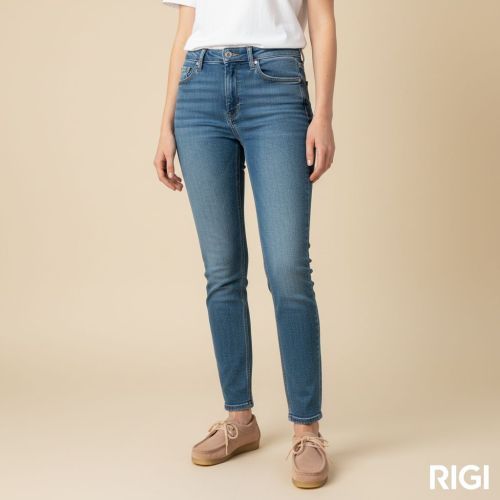 Belang dames veterschoen in roze suede.