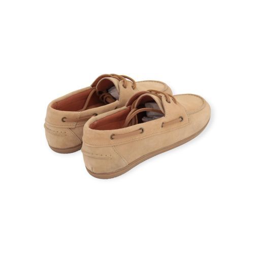 Belang dames mocassin / bootschoen in zand suede leer. Belang dames mocassin / bootschoen in zand suede leer.