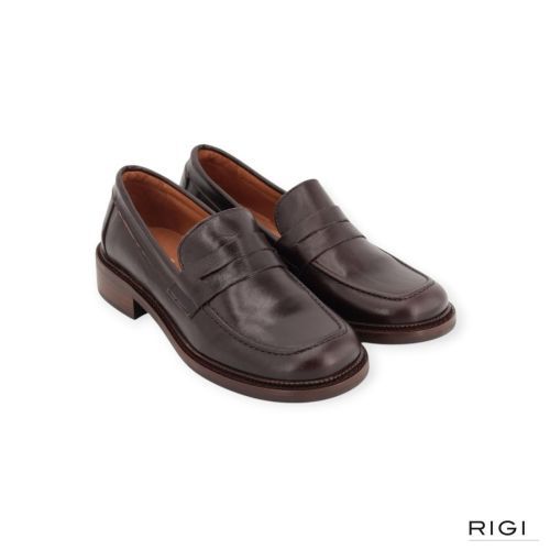 Belang 08526 mocassin in bruin leer voor dames. Belang 08526 mocassin in bruin leer voor dames.