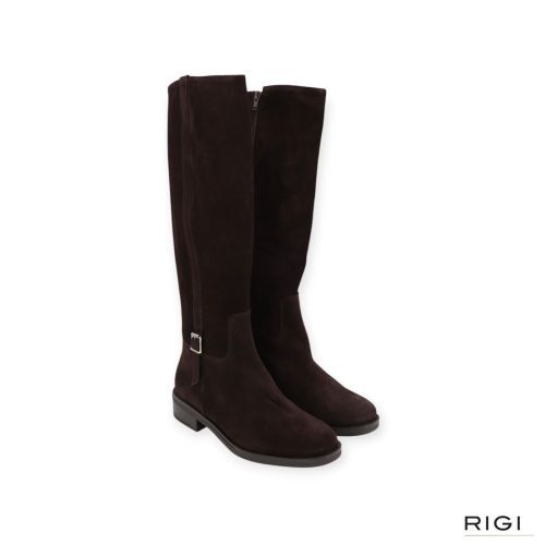 Belang BLG86  laars 08540 in bruin leer voor dames. 