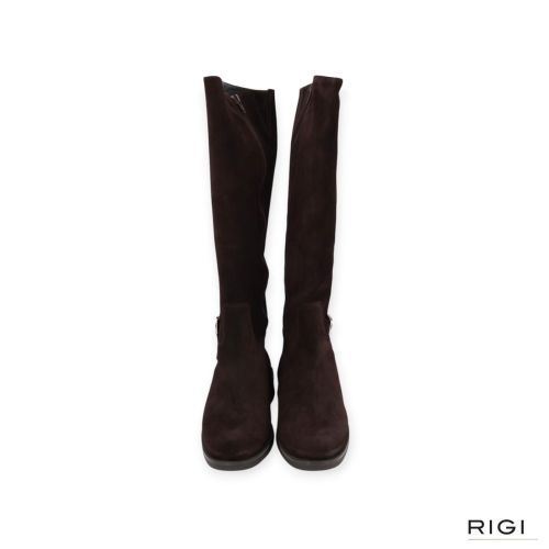 Belang BLG86  laars 08540 in bruin leer voor dames. 