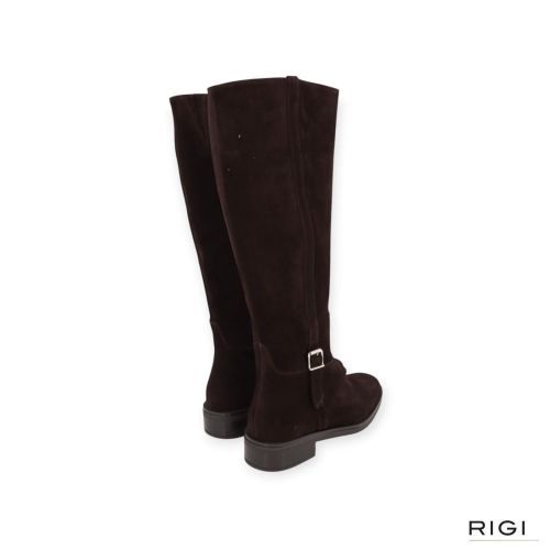 Belang BLG86  laars 08540 in bruin leer voor dames. 