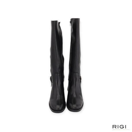 Belang BLG86 laars 08540 in zwart leer voor dames. Belang BLG86 laars 08540 in zwart leer voor dames.