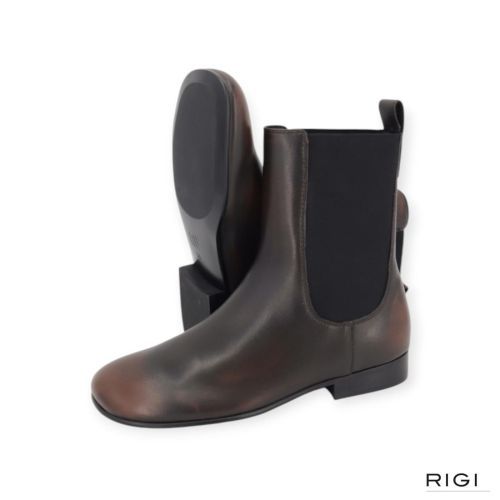 Bibi Lou Kendra enkellaars in bruin leer voor dames. Bibi Lou Kendra enkellaars in bruin leer voor dames.