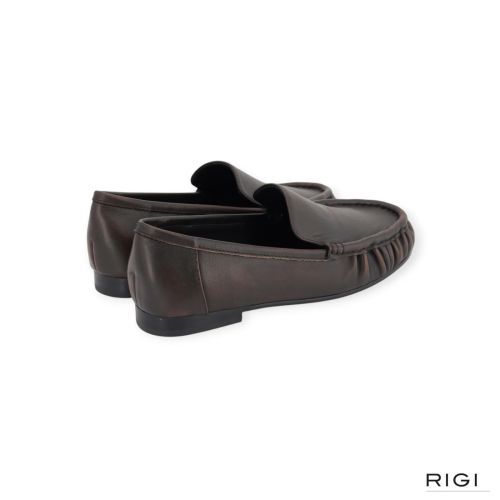Bibi Lou Lysa loafer, mocassin in bruin leer voor dames. Bibi Lou Lysa loafer, mocassin in bruin leer voor dames.