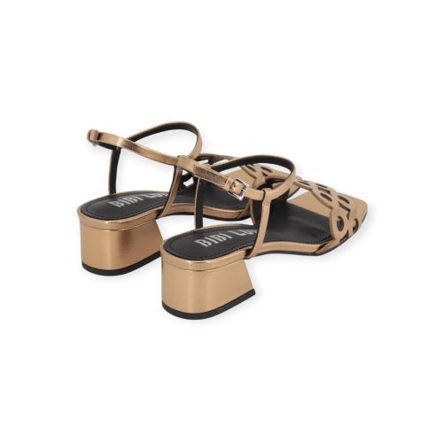 Bibi Lou Oribu sandaal in brons shining leer voor dames. 