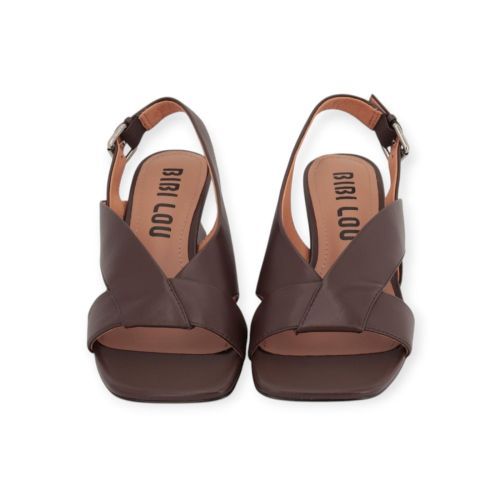 Bibi Lou Zia sandaal voor dames in bruin leer voor dames. Bibi Lou Zia sandaal voor dames in bruin leer voor dames.