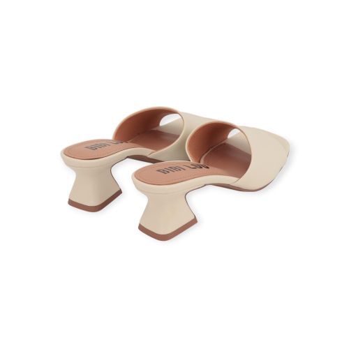 BIBI Lou Zia sandaal in off wit leer voor dames. 