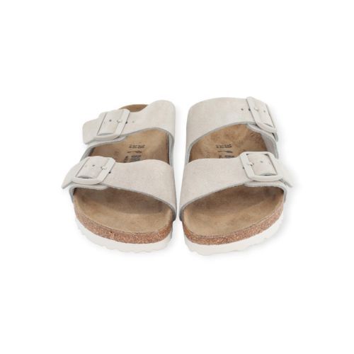 Birkenstock Arizona slipper in offwit voor dames. Birkenstock Arizona slipper in offwit voor dames.