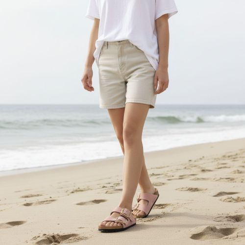 Birkenstock Arizona Big Buckle in roze voor dames. Birkenstock Arizona Big Buckle in roze voor dames.