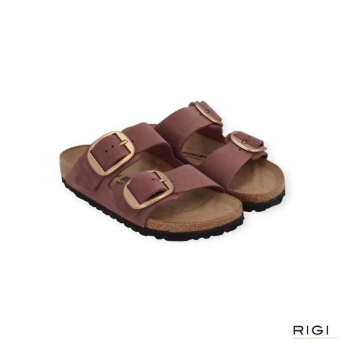 Birkenstock Arizona Big Buckle roze voor dames.