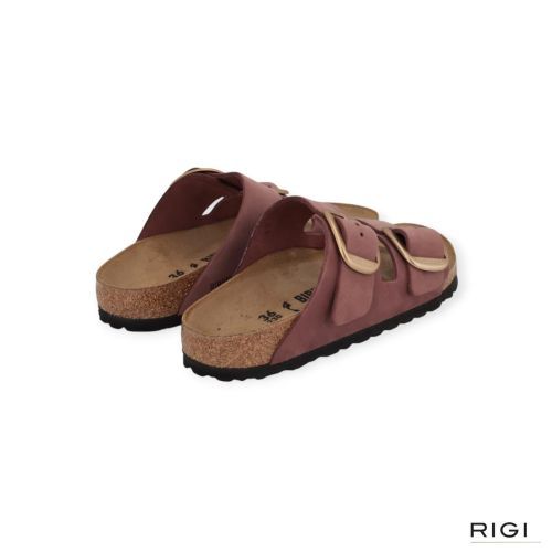 Birkenstock Arizona Big Buckle roze voor dames.