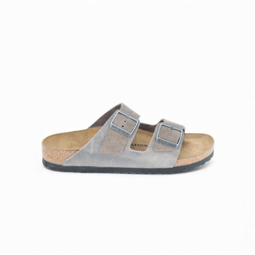 Birkenstock Slipper - Muil Grijs