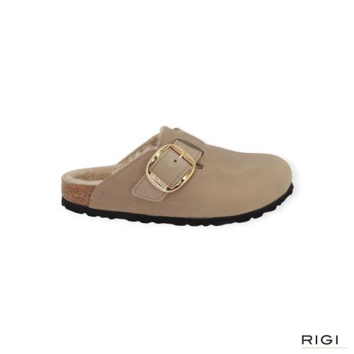 Birkenstock Slipper - Muil Beige